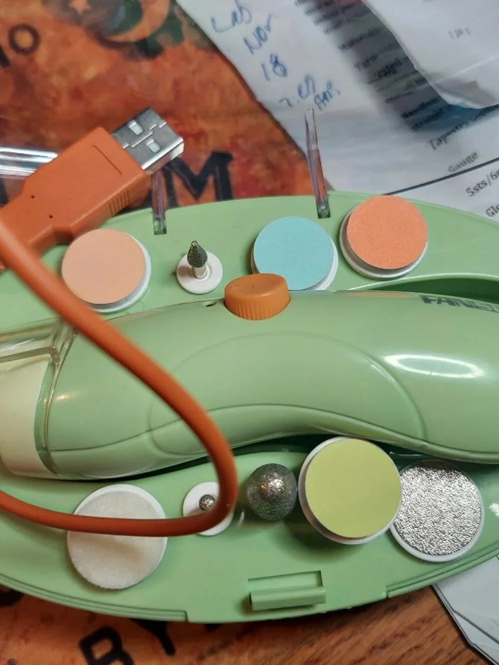 Nail trimmer, buffer kit for infants and children